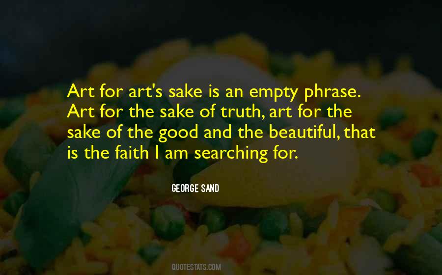 Art For Art S Sake Quotes #388937