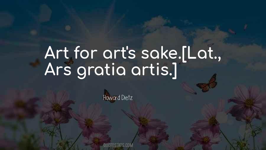Art For Art S Sake Quotes #473336