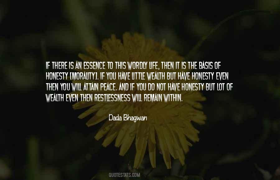 Wordly Life Quotes #1646924