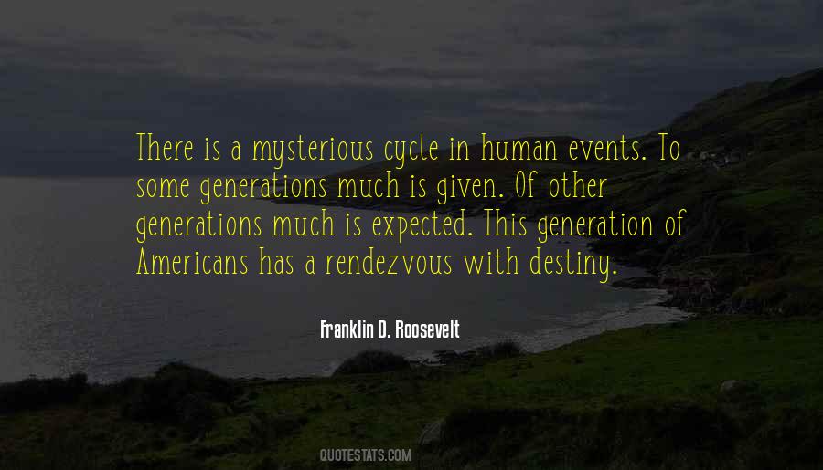 Mysterious Events Quotes #458434