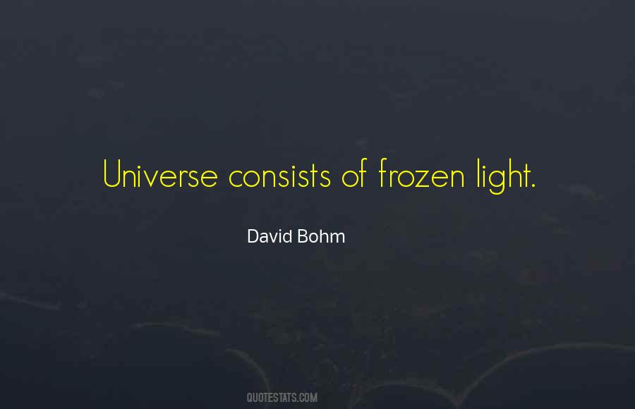 Bohm Quotes #237012