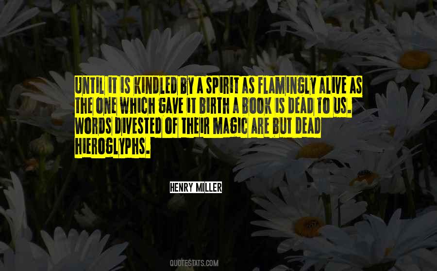 Magic Book Quotes #1071551