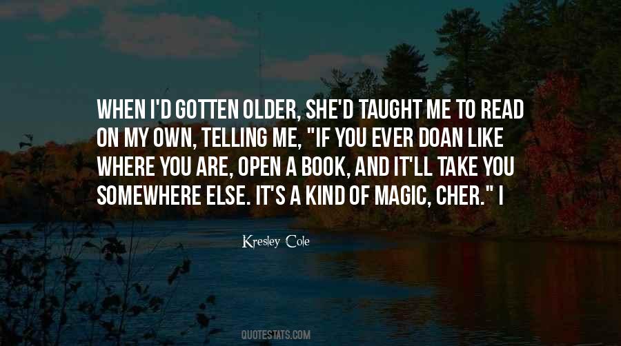 Magic Book Quotes #744590