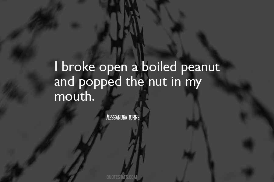 Boiled Peanut Quotes #291408