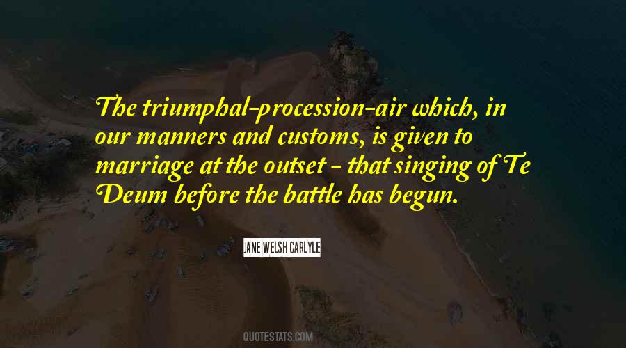 Triumphal Procession Quotes #1616580