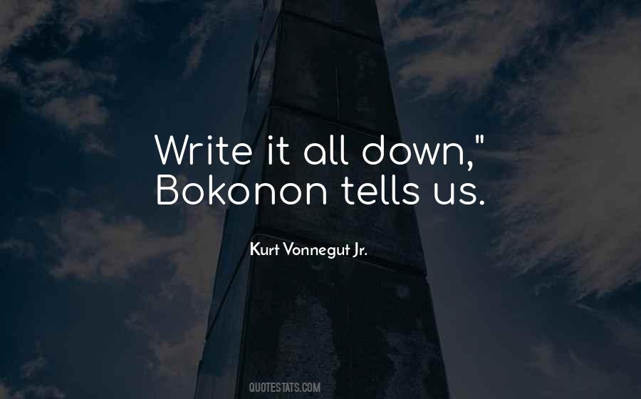 Bokonon Quotes #1376947