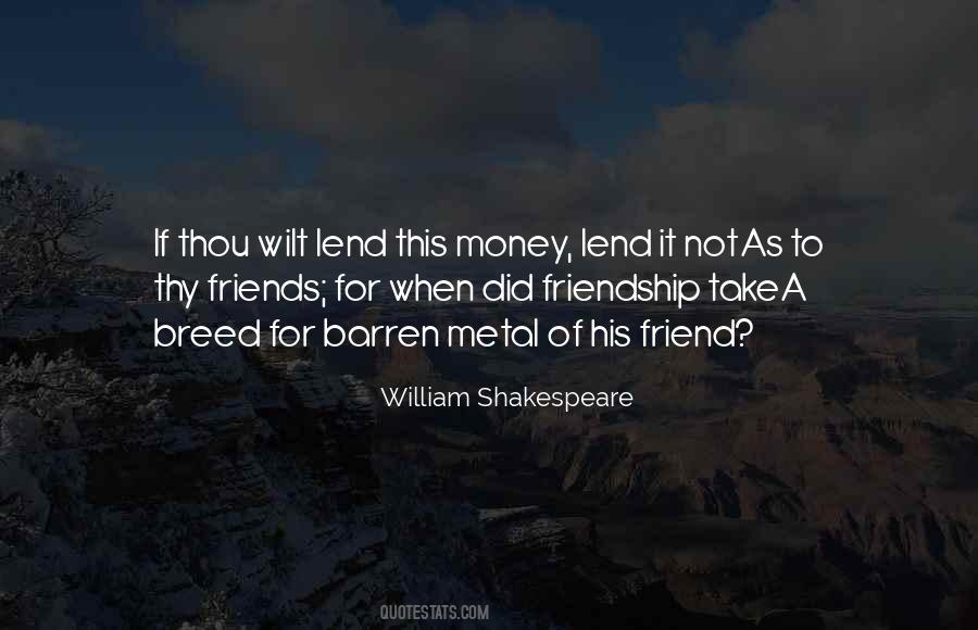 Shylock And Money Quotes #137284