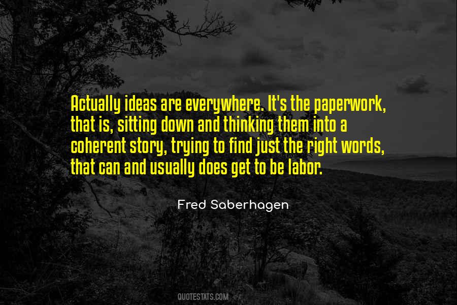 Story Ideas Quotes #267878