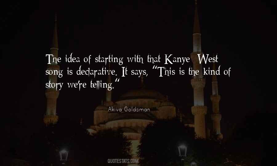 Story Ideas Quotes #36943