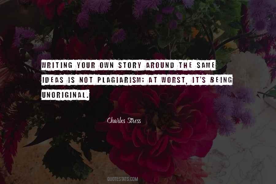Story Ideas Quotes #422699