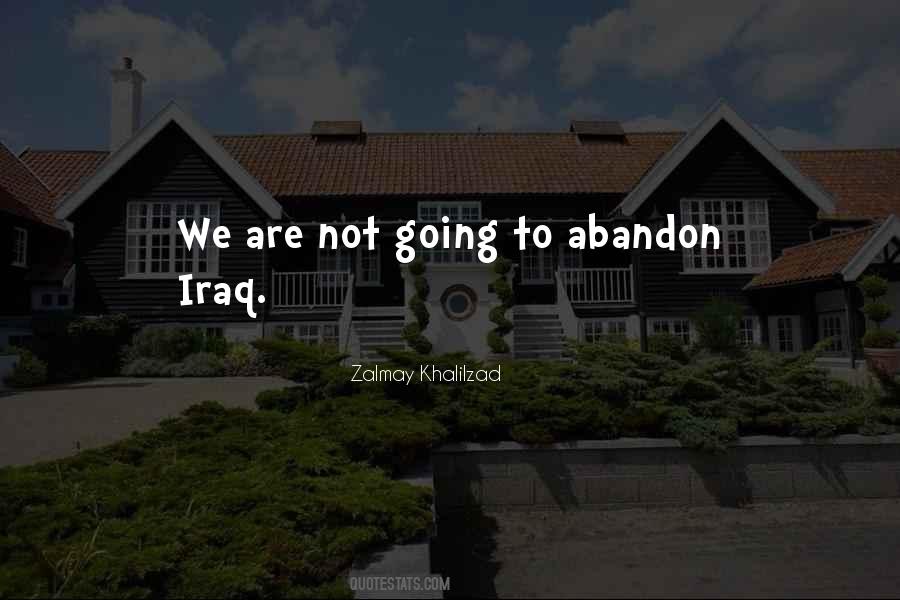Khalilzad Quotes #763998