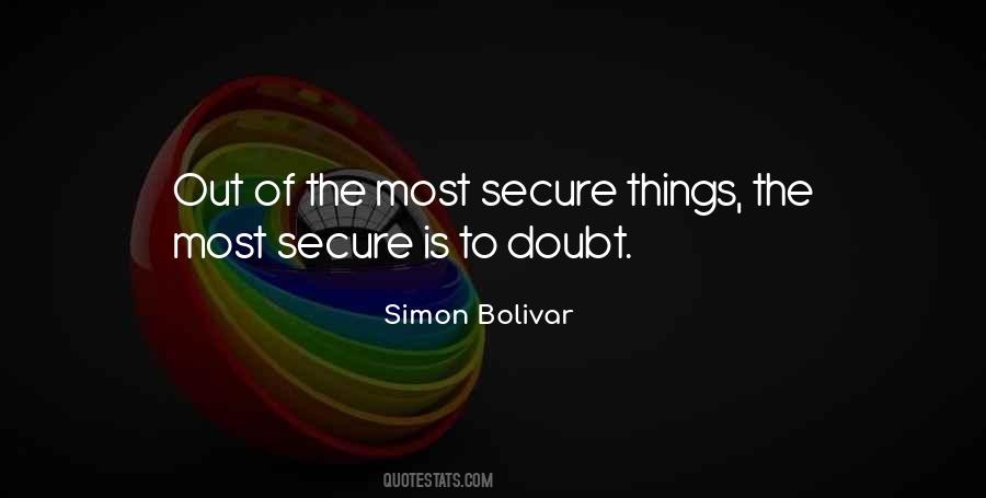 Bolivar Quotes #1785487