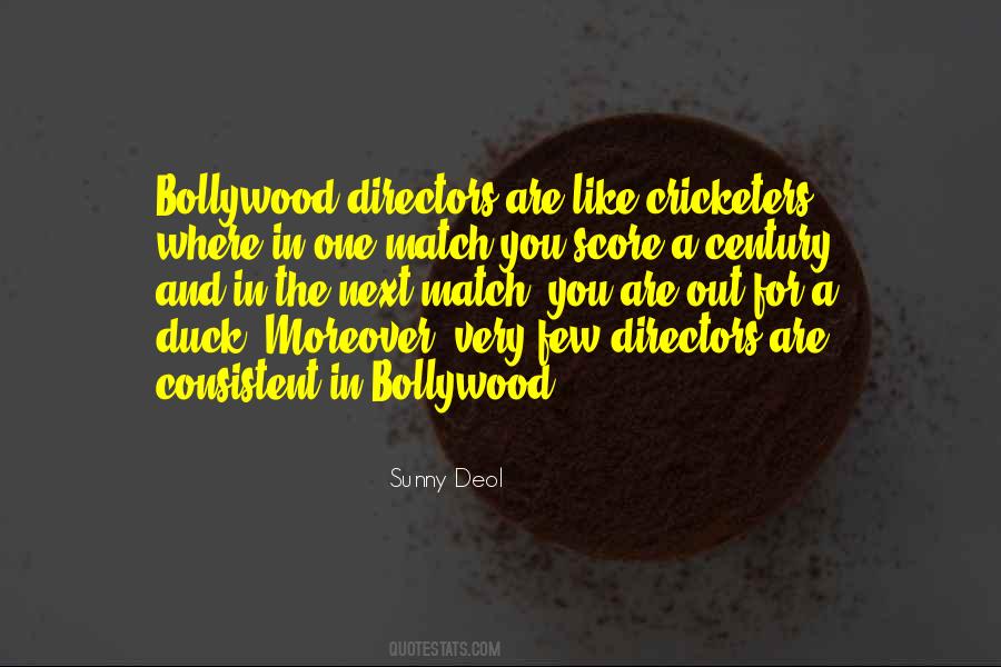 Bollywood Directors Quotes #1165657