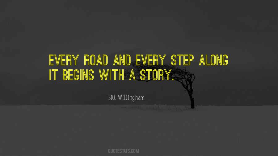 Begins With One Step Quotes #151720