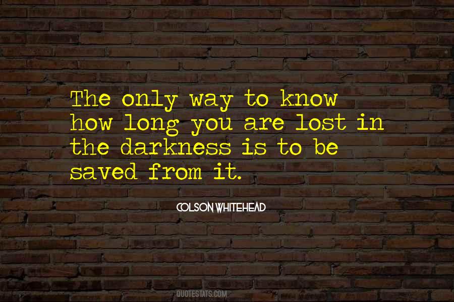 Darkness From Quotes #144250