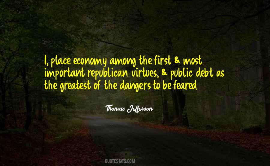 Thomas Jefferson Economy Quotes #1055317