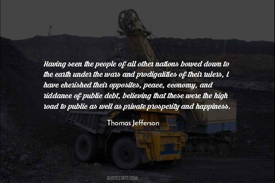 Thomas Jefferson Economy Quotes #778796