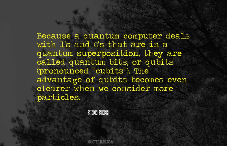 Quantum Computer Quotes #397460