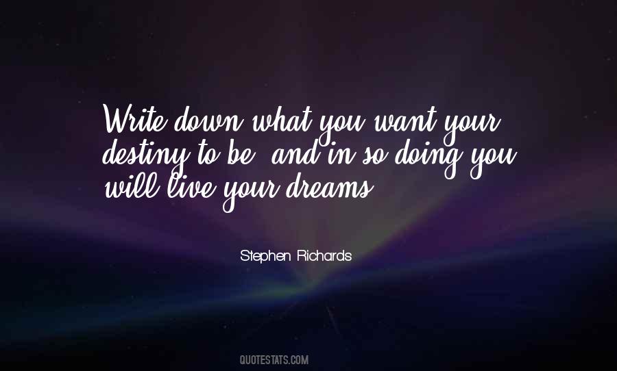 Live Your Dreams Quotes #877880