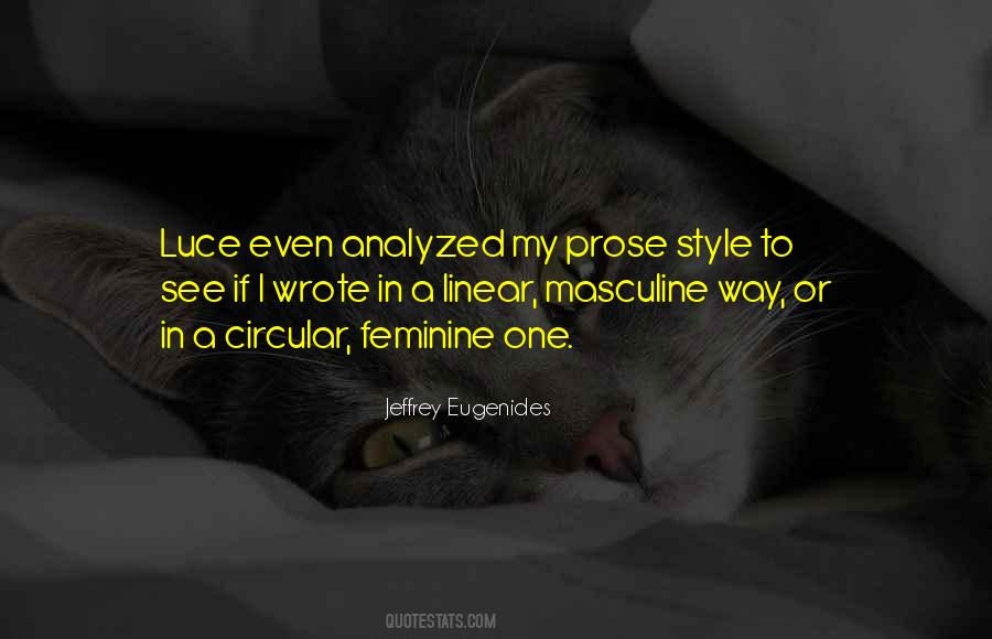 Prose Style Quotes #174841