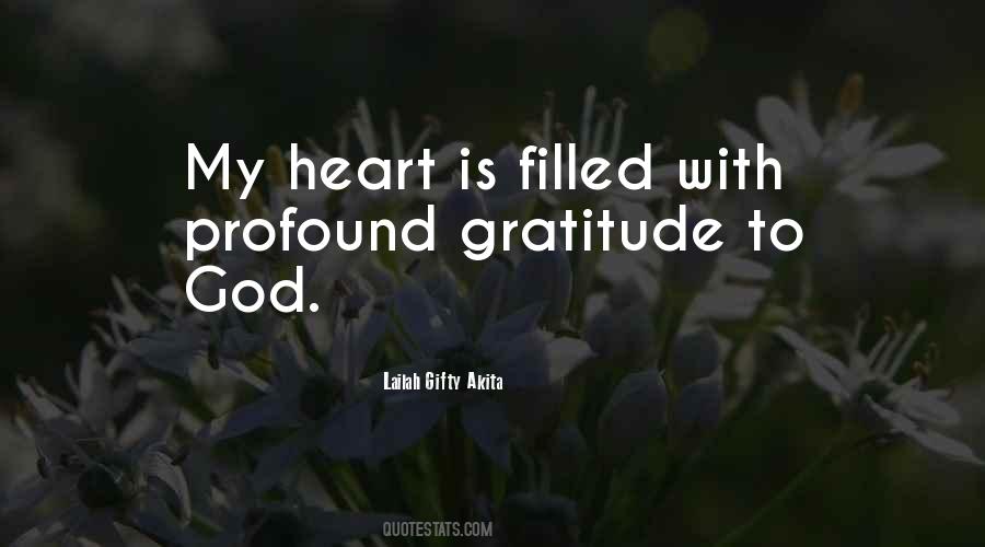Filled My Heart Quotes #750268