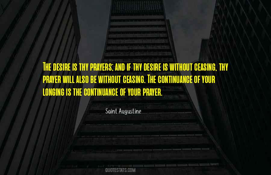 Prayer Without Ceasing Quotes #1140148