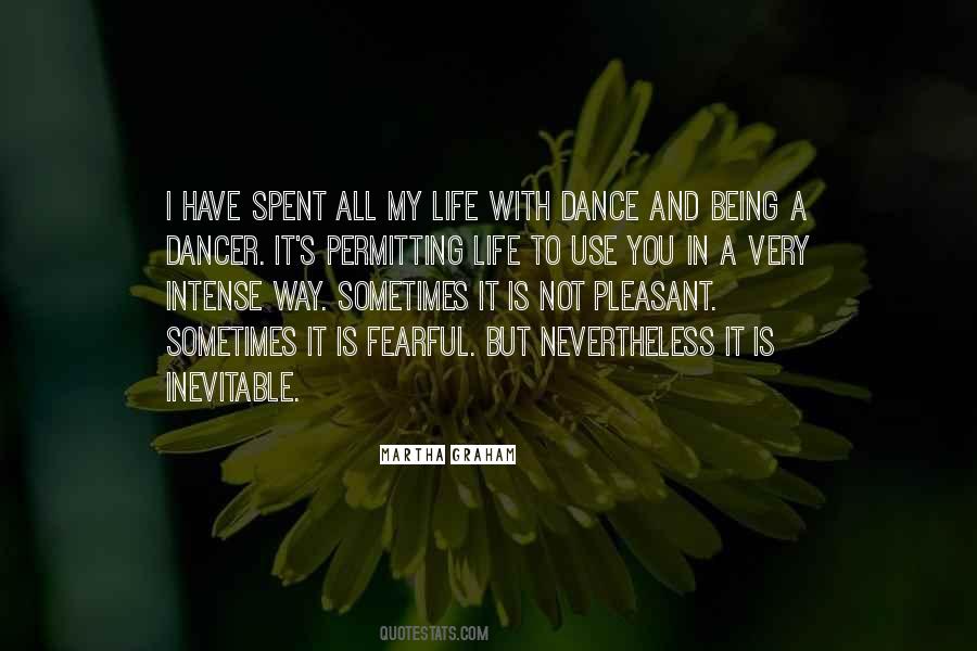 Life Is A Dance Quotes #555855