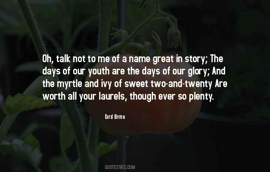 Sweet Names Quotes #639264