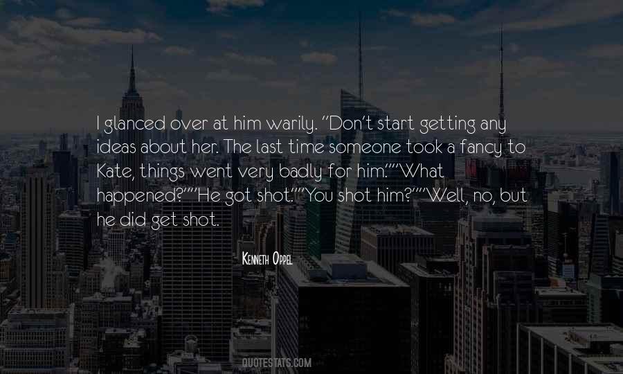 Glanced Over Quotes #434174