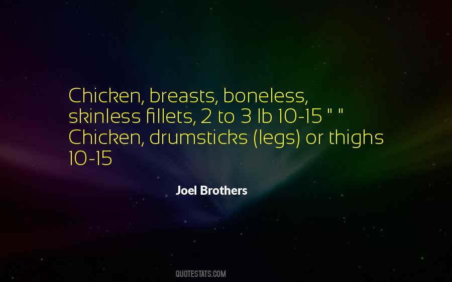 Boneless Chicken Quotes #1563193