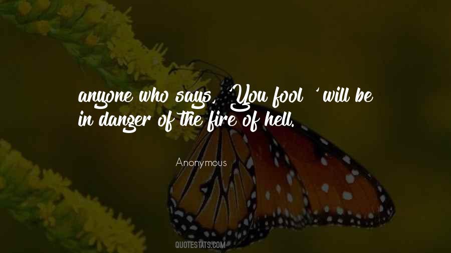 In Danger Quotes #1337961