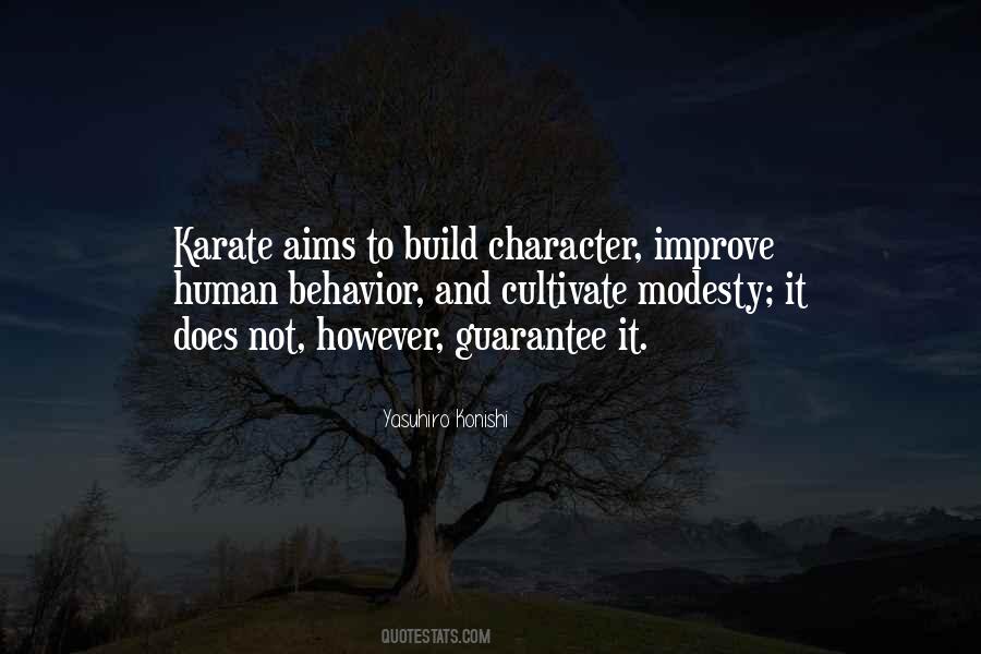 Behavior And Character Quotes #206838