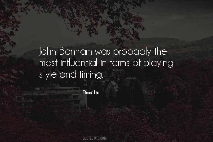 Bonham Quotes #409914