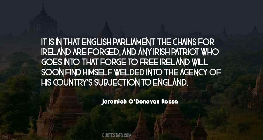 England And Ireland Quotes #1575490