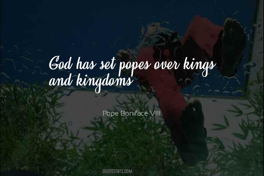 Boniface Viii Quotes #264417