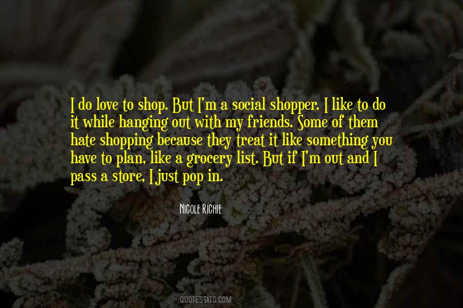 Quotes About Love Shopping #69238