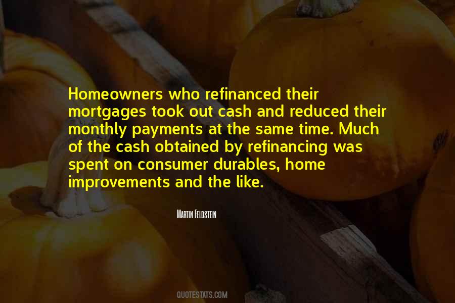 Refinanced And Got Quotes #250821