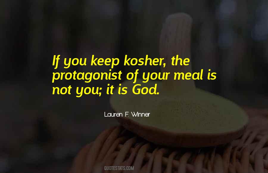 Kosher Foods Quotes #1528517