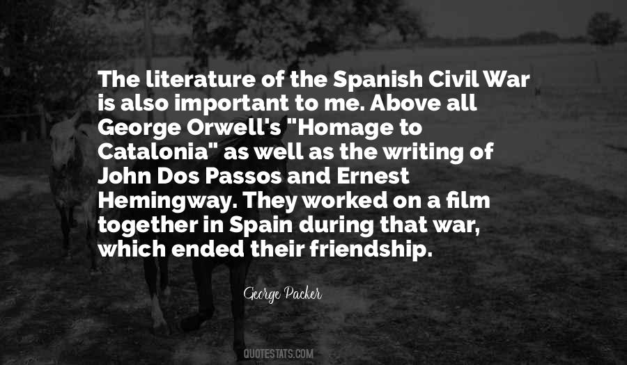 Quotes About The Spanish Civil War #1265700