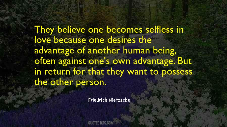 Quotes About Love Selfless #1402092