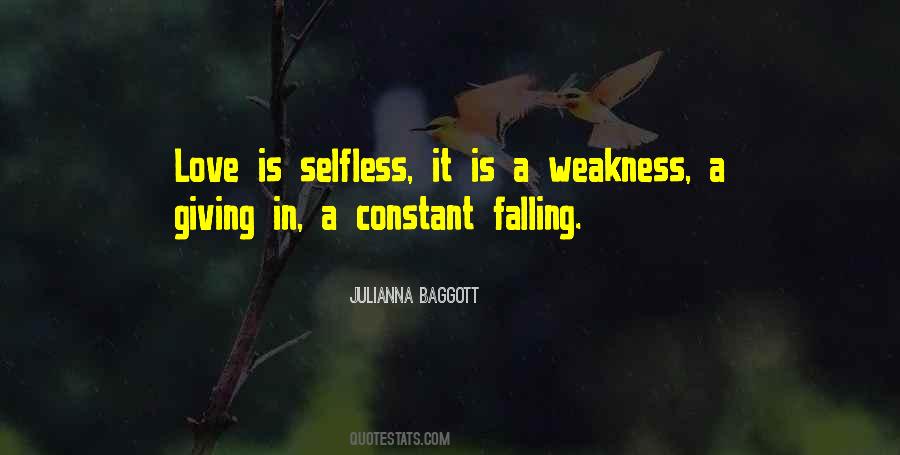 Quotes About Love Selfless #284072