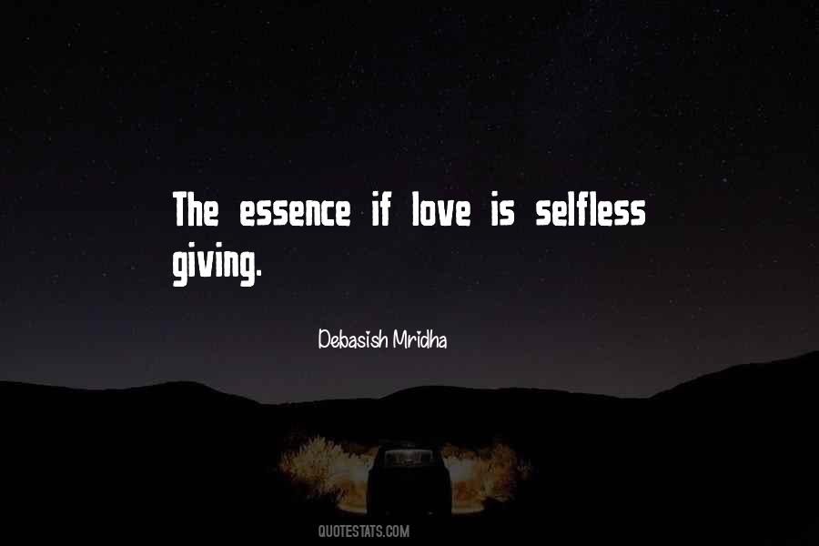 Quotes About Love Selfless #409379