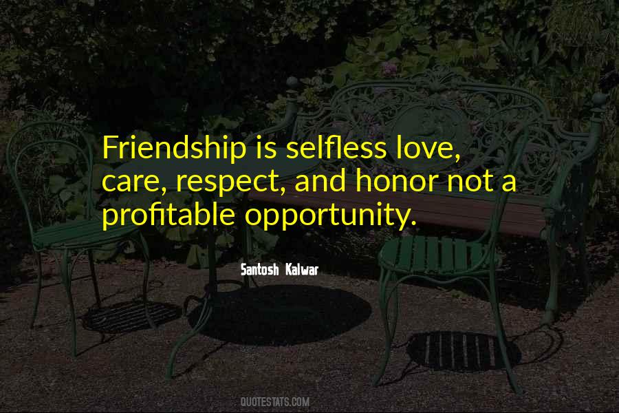 Quotes About Love Selfless #486822