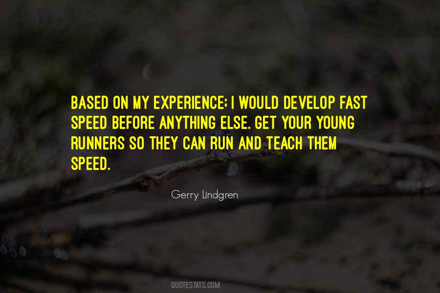 Young Runners Quotes #803618