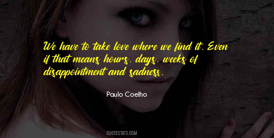 Quotes About Love Sadness #122929