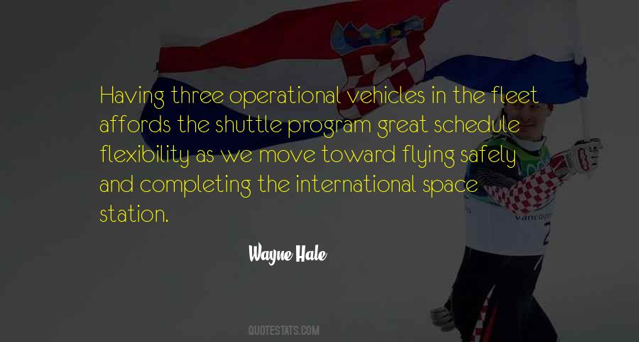 Quotes About The Space Shuttle Program #1051514