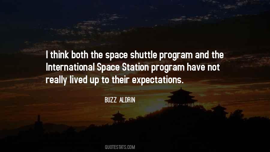 Quotes About The Space Shuttle Program #297033