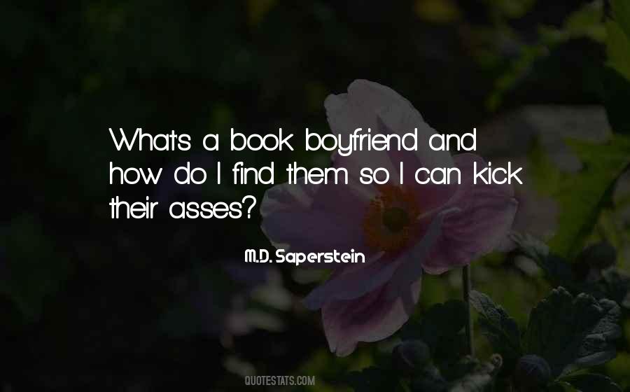 Book Boyfriend Quotes #1664263