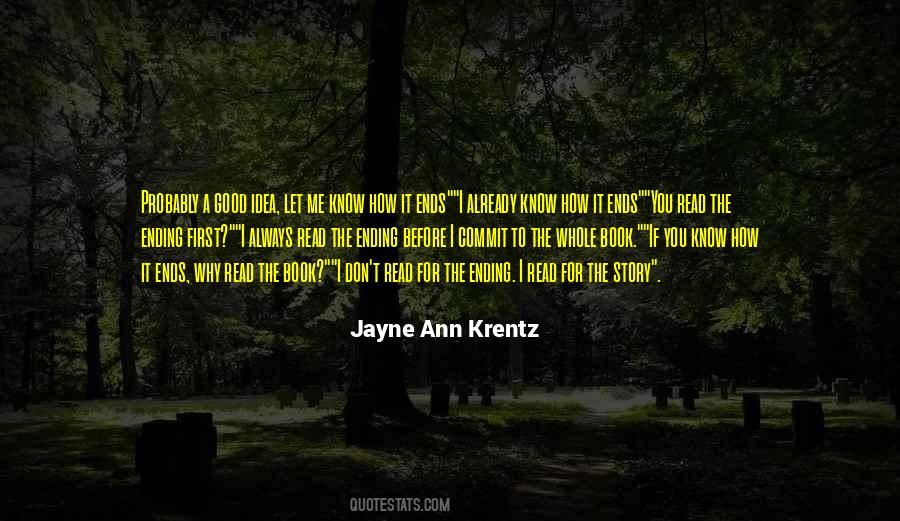Book Ending Quotes #1088717