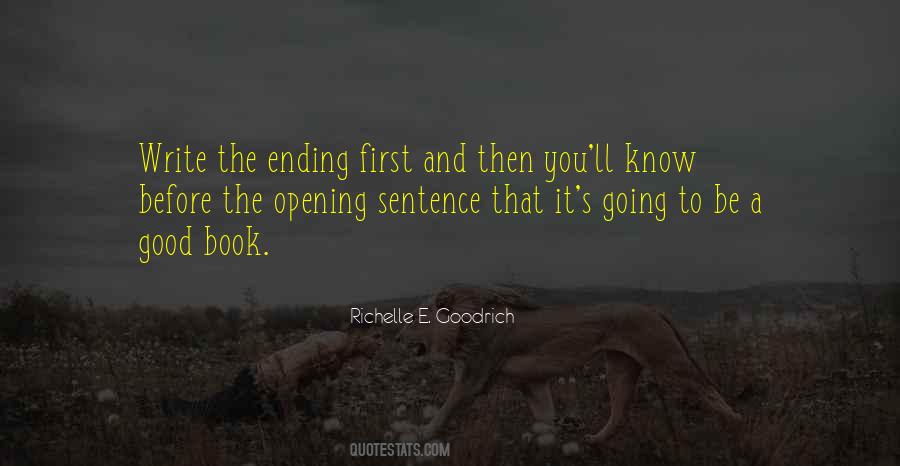 Book Ending Quotes #1593243
